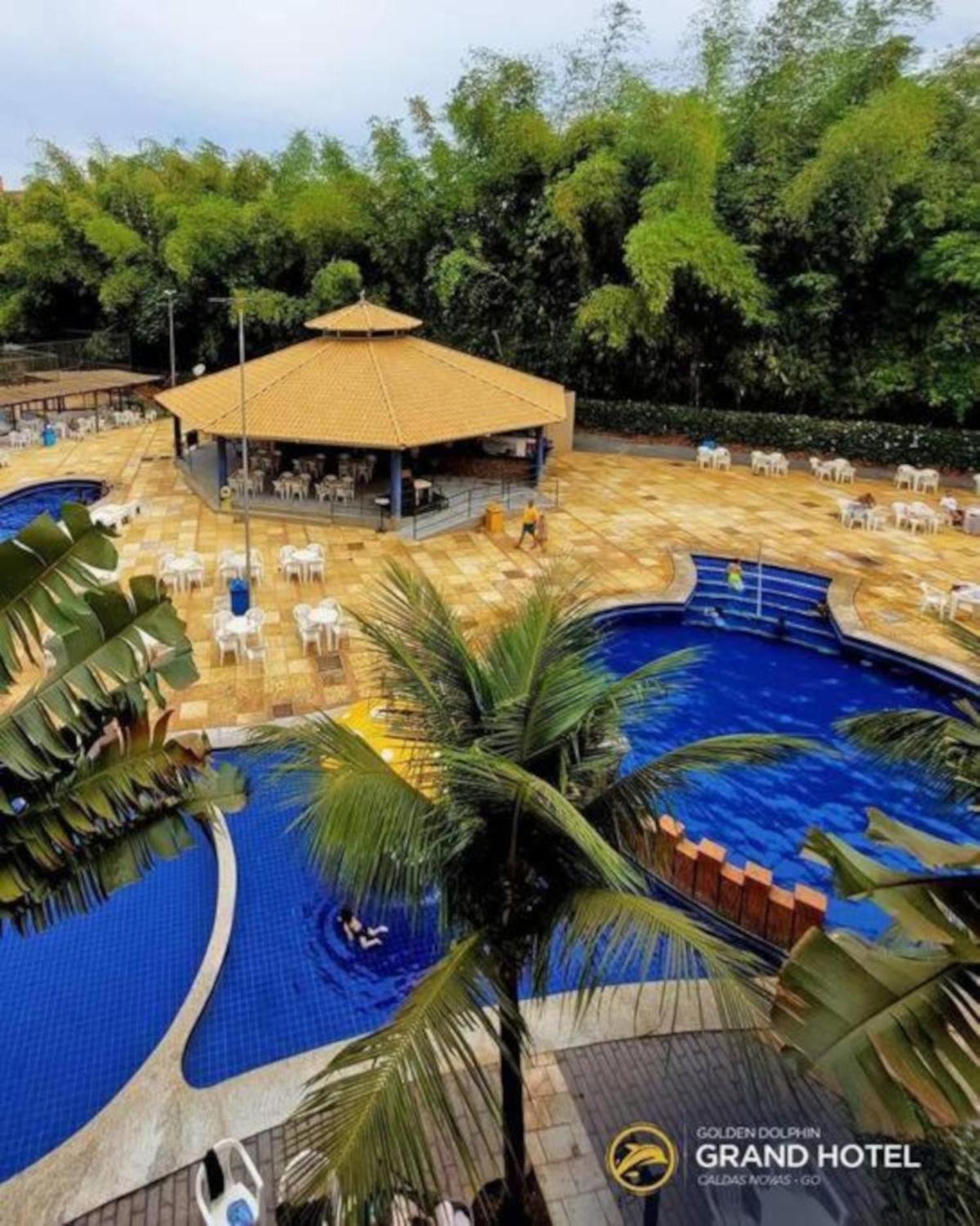 Caldas Novas, Golden Dolphin Grand Hotel, Quarto Sala Cozinha Aconchegante, Ap 361 Екстериор снимка