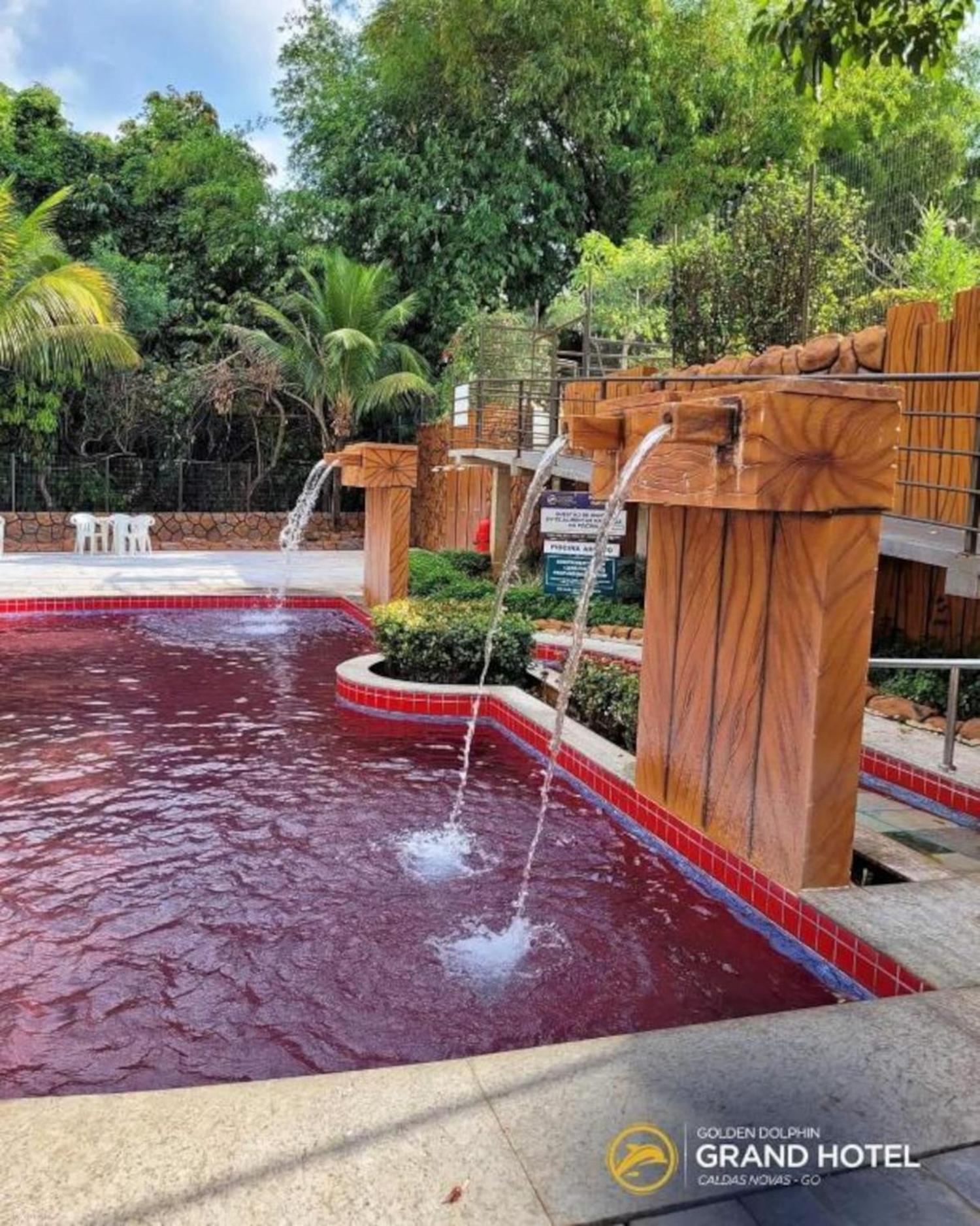 Caldas Novas, Golden Dolphin Grand Hotel, Quarto Sala Cozinha Aconchegante, Ap 361 Екстериор снимка