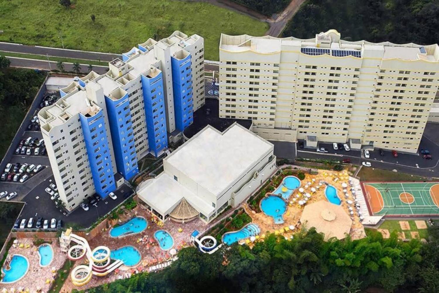 Caldas Novas, Golden Dolphin Grand Hotel, Quarto Sala Cozinha Aconchegante, Ap 361 Екстериор снимка