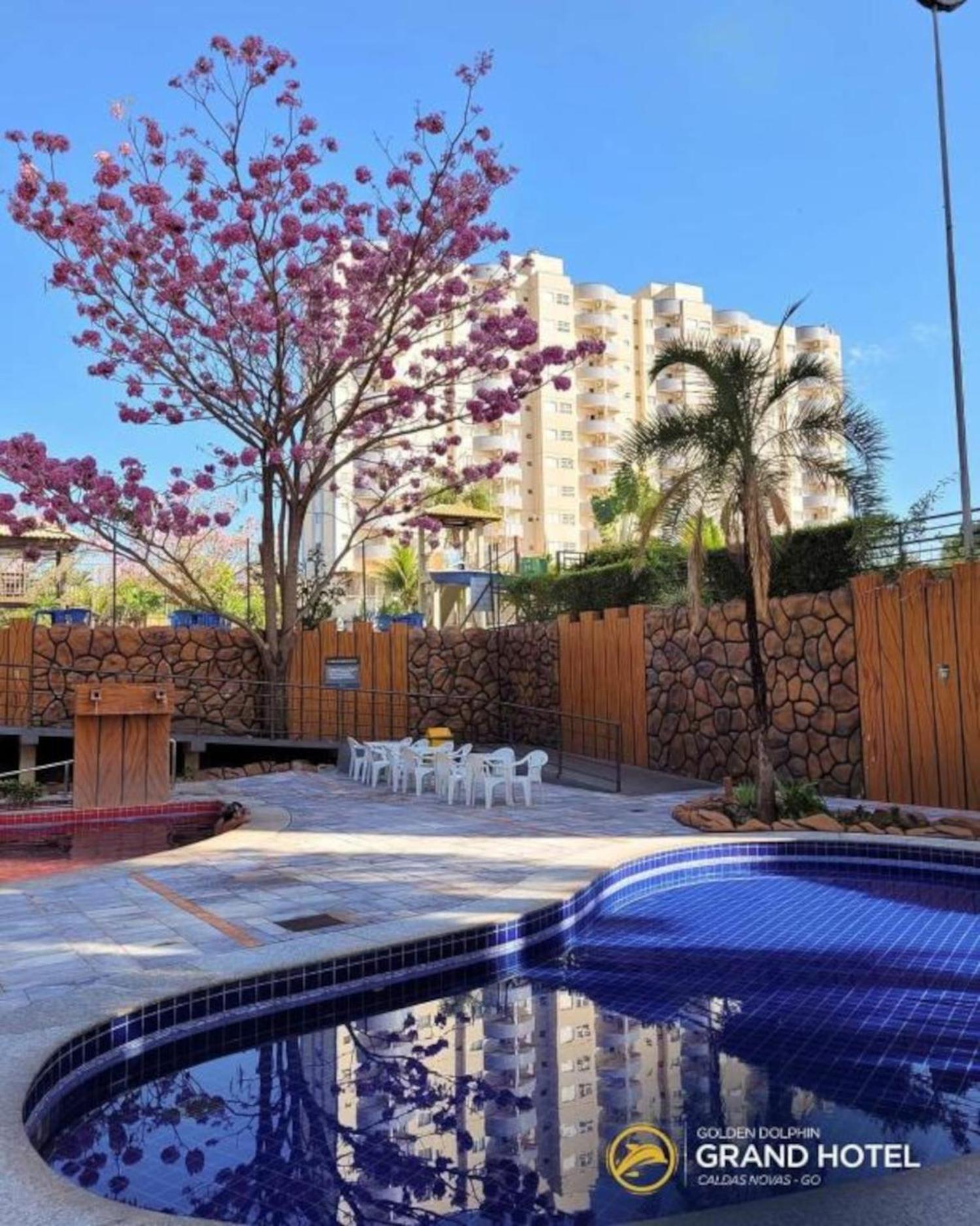Caldas Novas, Golden Dolphin Grand Hotel, Quarto Sala Cozinha Aconchegante, Ap 361 Екстериор снимка