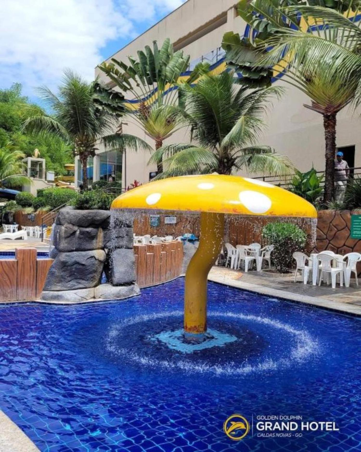 Caldas Novas, Golden Dolphin Grand Hotel, Quarto Sala Cozinha Aconchegante, Ap 361 Екстериор снимка